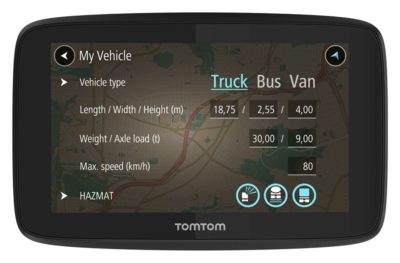 TomTom Go Professional 520 5 Inch EU Traffic Truck Sat Nav TomTom Go Professional 520 5 Inch EU Traffic Truck Sat Nav